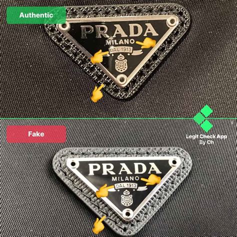 prada bag original vs fake|vintage prada bag authentication.